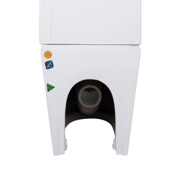 Чаша унітазу-компакту Mixxus Ellipse-0403-T3 Bowl 640х360х835 Tornado 3.0 без сидіння (MI8345) MI8345 фото