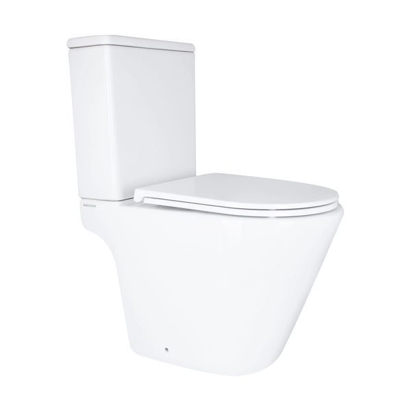 Чаша унітазу-компакту Mixxus Bevel-0405-R Bowl 605х370х800 Rimless без сидіння (MI8352) MI8352 фото