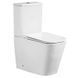 Чаша унітазу-компакту Mixxus Quadro-0404-T1 Bowl 660х360х820 Tornado 1.0 без сидіння (MI8342) MI8342 фото 4
