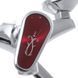 Змішувач для ванни Haiba Magic 006 з червоною ручкою (HB0693) HB0693 фото 2