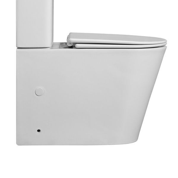 Чаша унітазу-компакту Mixxus Bevel-0407-T1 Bowl 630х350х795 Tornado 1.0 без сидіння (MI8350) MI8350 фото