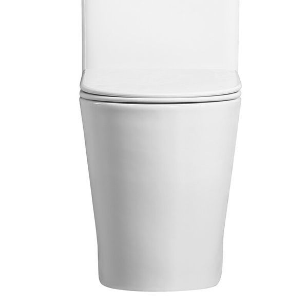 Чаша унітазу-компакту Mixxus Bevel-0407-T1 Bowl 630х350х795 Tornado 1.0 без сидіння (MI8350) MI8350 фото