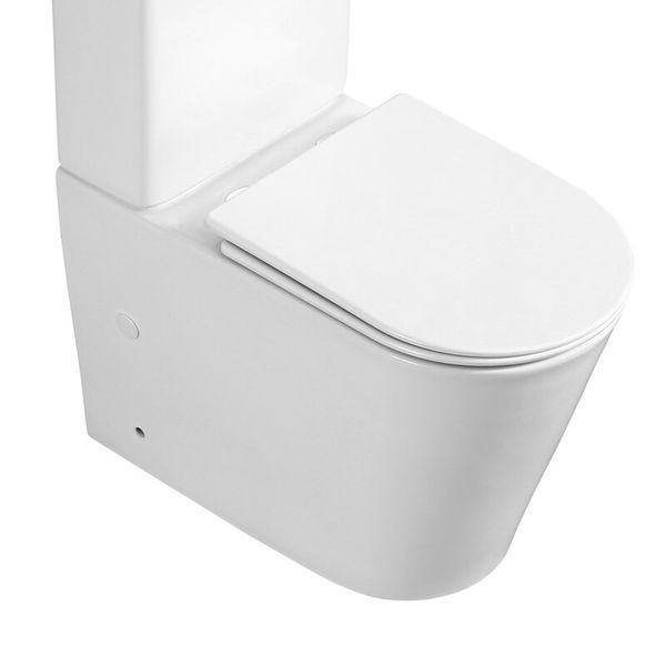 Чаша унітазу-компакту Mixxus Bevel-0407-T1 Bowl 630х350х795 Tornado 1.0 без сидіння (MI8350) MI8350 фото