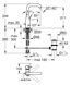 Змішувач для раковини L-розміру Grohe Essence New (32628AL1) 32628AL1 фото 5