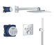 Душова система прихованого монтажу з термостатом Grohe Grohtherm SmartControl (34804000) 34804000 фото 1