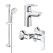 Комплект змішувачів для ванної кімнати Grohe BauLoop New (UA123220S0) UA123220S0 фото 1
