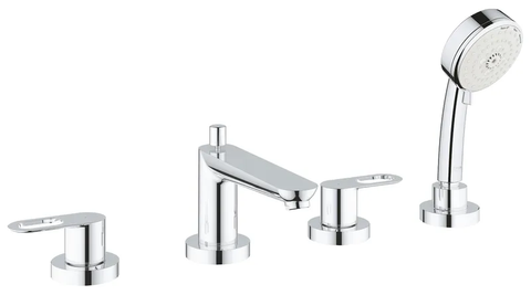 Змішувач на борт ванни на 4 отвори Grohe BauLoop (2511900A) 2511900A фото