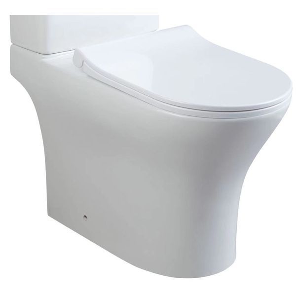 Чаша унітазу-компакту Mixxus Wave-0402-T3 Bowl 650x350x830 Tornado 3.0 без сидіння (MI8360) MI8360 фото