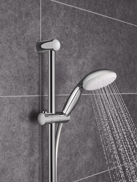 Душовий гарнітур зі штангою, 1 режим струменю Grohe New Tempesta Classic (27924001) 27924001 фото