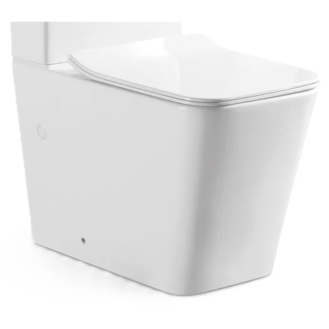 Чаша унітазу-компакту Mixxus Quadro-0403-R Bowl 640х360х835 Rimless без сидіння (MI8341) MI8341 фото