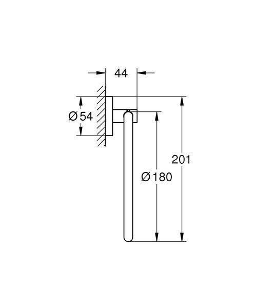 Кільце для рушника Grohe Essentials (1024612430) 1024612430 фото