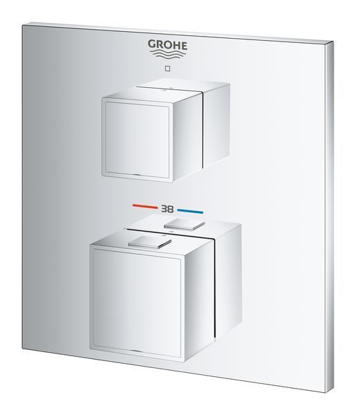 Термостат прихованого монтажу для 1 споживача Grohe Grohtherm Cube (24153000) 24153000 фото