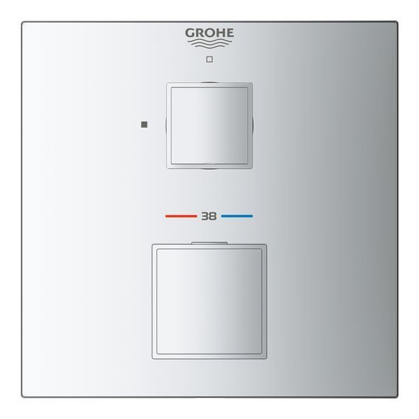 Термостат прихованого монтажу для 1 споживача Grohe Grohtherm Cube (24153000) 24153000 фото