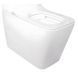 Чаша унітазу-компакту Mixxus Quadro-0403-R Bowl 640х360х835 Rimless без сидіння (MI8341) MI8341 фото 3