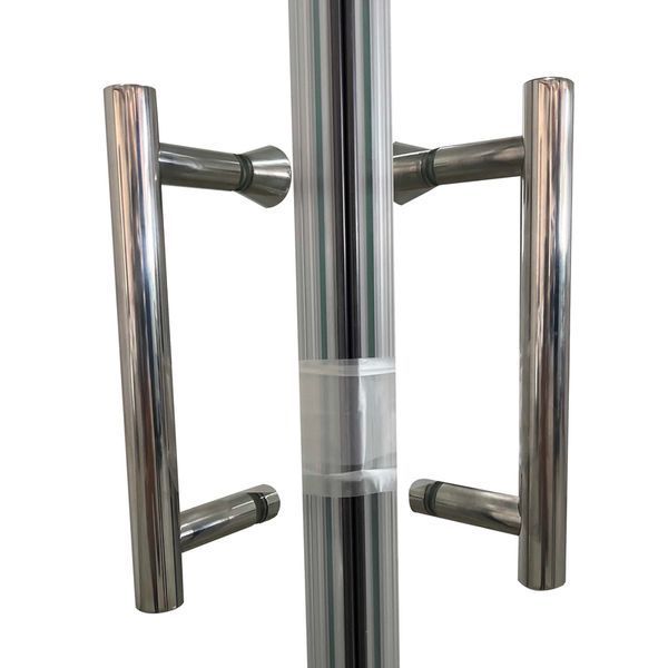 Душова кабіна без піддону Koer SR SC03-90x90x200-TR-01 прозоре скло Easy Clean 6мм, хром (KR5356) KR5356 фото
