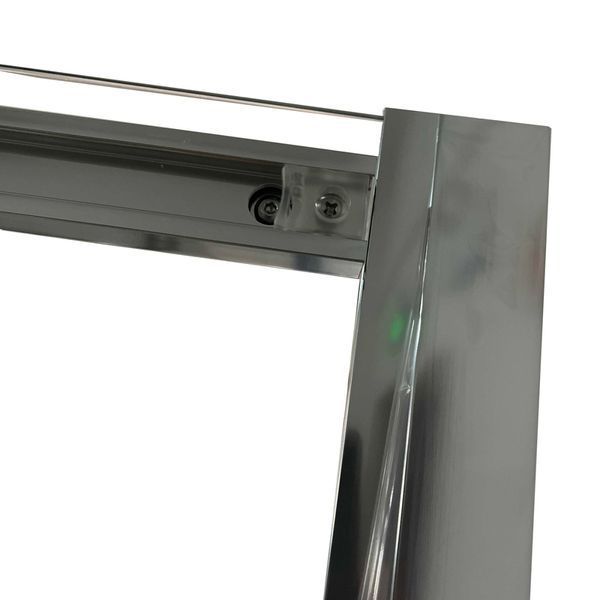 Душова кабіна без піддону Koer SR SC03-90x90x200-TR-01 прозоре скло Easy Clean 6мм, хром (KR5356) KR5356 фото