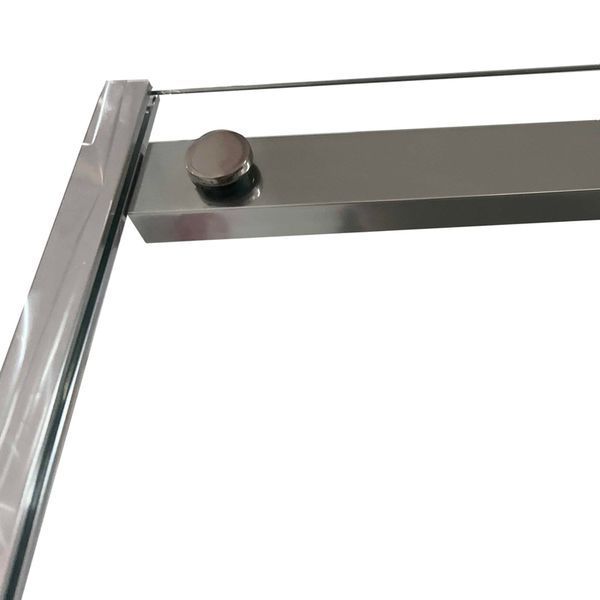 Душова кабіна без піддону Koer SR SC03-90x90x200-TR-01 прозоре скло Easy Clean 6мм, хром (KR5356) KR5356 фото