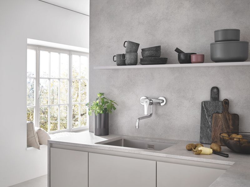 Змішувач для кухні для настінного монтажу Grohe Eurosmart New (32224003) 32224003 фото