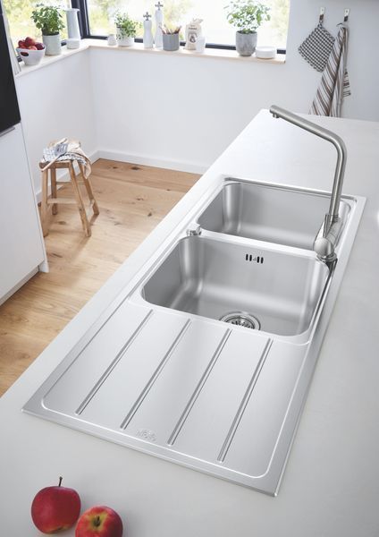 Мийка для кухні із нержавіючої сталі Grohe K500 (31588SD1) 31588SD1 фото