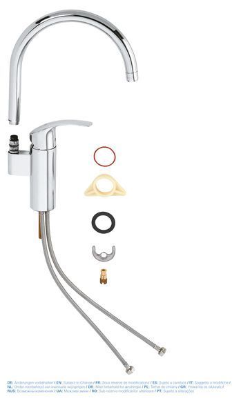 Змішувач для кухні Grohe Eurosmart (33202002) 33202002 фото