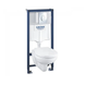 Інсталяційна система з підвісним унітазом 4-в-1 Grohe Solido Compact (39400000) 39400000 фото 1