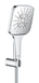 Душовий набір з тримачем, 3 режими струменя Grohe Rainshower SmartActive (26589000) 26589000 фото 1