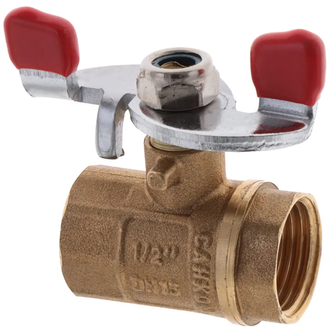 Кран кульовий СК 1/2" ГГМ Б/Н art. 602 (WP0132) WP0132 фото