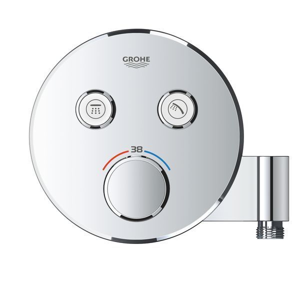 Термостат прихованого монтажу на 2 споживача Grohe Grohtherm SmartControl (29120000) 29120000 фото