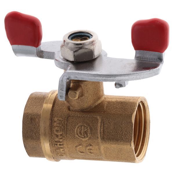 Кран кульовий СК 1/2" ГГМ Б/Н art. 602 (WP0132) WP0132 фото