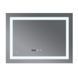 Дзеркало Mixxus WARM MR02-120x80 з Led Touch, Anti-fog, димером, регулятором яскравості, годинником MI6001 фото 7