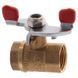 Кран кульовий СК 1/2" ГГМ Б/Н art. 602 (WP0132) WP0132 фото 2