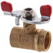 Кран кульовий СК 1/2" ГГМ Б/Н art. 602 (WP0132) WP0132 фото 1