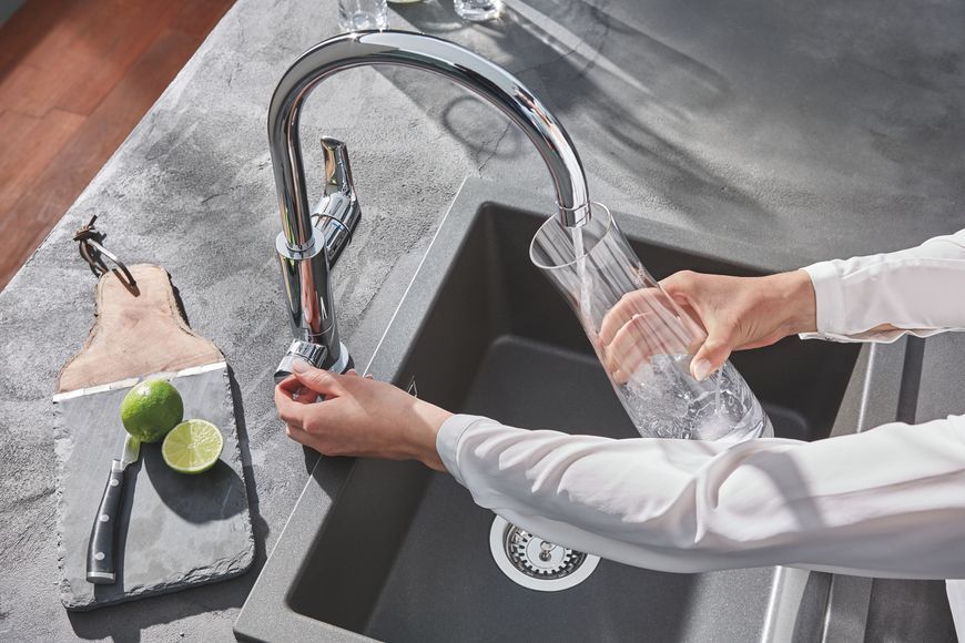 Комплект змішувача для кухні із фільтром Grohe Blue Pure (30383000) 30383000 фото