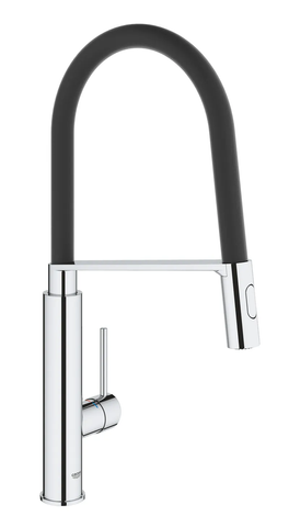 Змішувач для кухні з гнучким виливом Grohe Concetto new (31491000) 31491000 фото