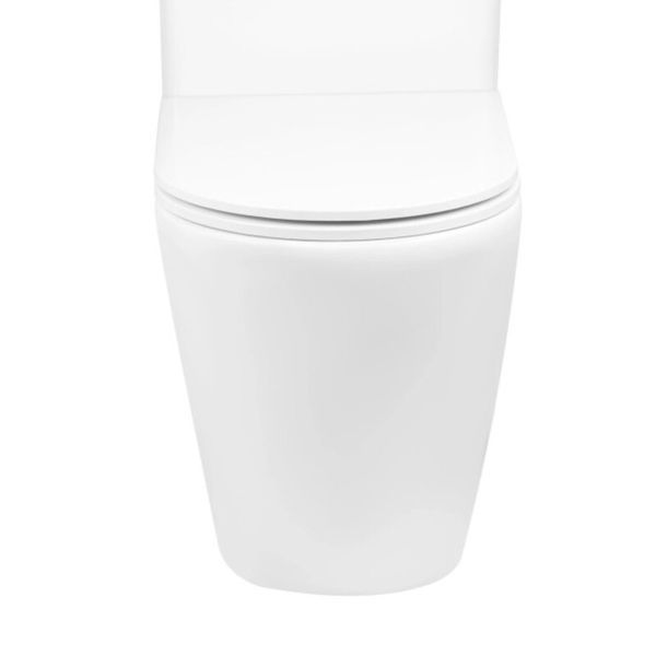 Чаша унітазу-компакту Mixxus Premium Ellipse-0402-R Bowl 660х390х855 Rimless без сидіння (MI8346) MI8346 фото