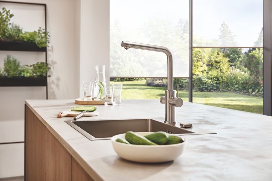 Мийка для кухні із нержавіючої сталі Grohe K800 (31583SD1) 31583SD1 фото