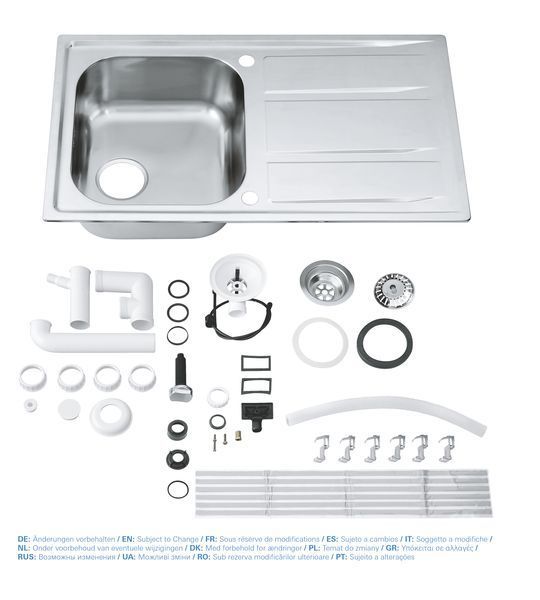 Кухонна мийка Grohe EX-2 Sink K401 (31566SD0) 31566SD0 фото