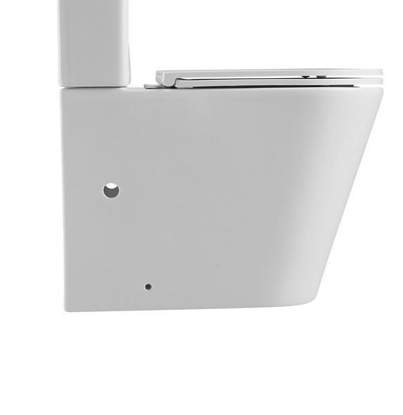 Чаша унітазу-компакту Mixxus Premium Bevel-0401-T1 Bowl 625х390х845 Tornado 1.0 без сидіння (MI8348 MI8348 фото