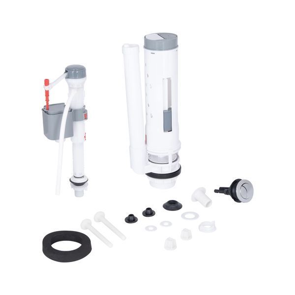 Бачок до унітазу-компакту Mixxus Bevel-0405-R Tank 605х370х800 зі зливною арматурою (MI8325) MI8325 фото