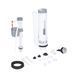 Бачок до унітазу-компакту Mixxus Bevel-0405-R Tank 605х370х800 зі зливною арматурою (MI8325) MI8325 фото 6
