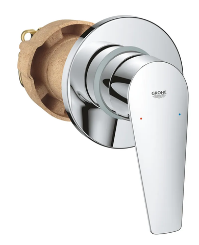 Одноважільний змішувач для душу Grohe BauEdge New (29040001) 29040001 фото