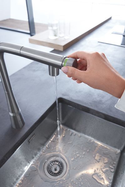 Змішувач для кухні з висувним виливом Grohe Zedra SmartControl (31593DC2) 31593DC2 фото