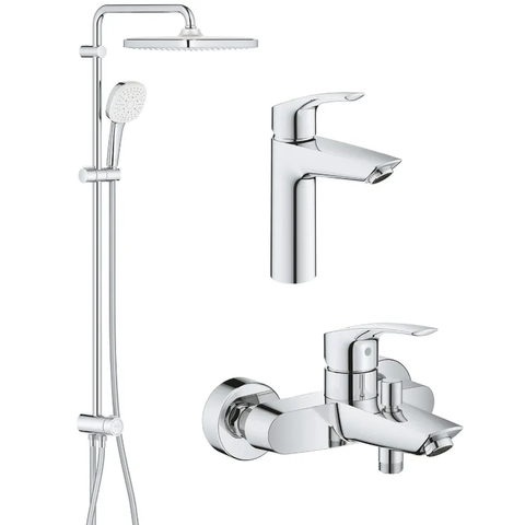 Набiр змiшувачiв 3 в 1 для ванни Grohe Eurosmart (UA123246R1) UA123246R1 фото