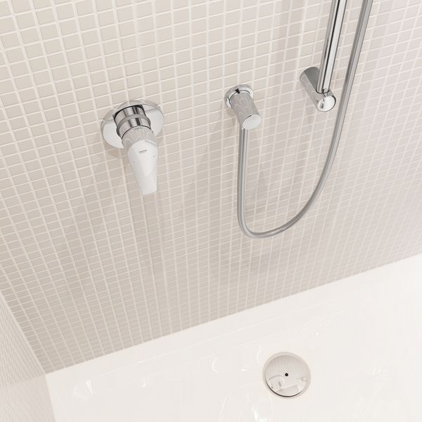 Одноважільний змішувач для душу Grohe BauEdge New (29040001) 29040001 фото