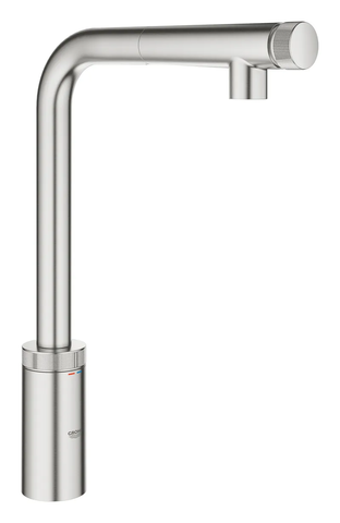 Змішувач для кухні з висувним виливом Grohe Minta SmartControl (31613DC0) 31613DC0 фото