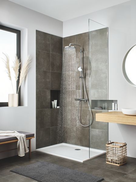 Душова система з термостатом для душа Grohe New Tempesta Cosmop. System (26670000) 26670000 фото
