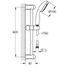 Душовий гарнітур зі штангою, 2 режими струменю Grohe New Tempesta Classic (27598001) 27598001 фото 5