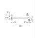 Душовий кронштейн Grohe RSH 380 мм (28361000) 28361000 фото 2