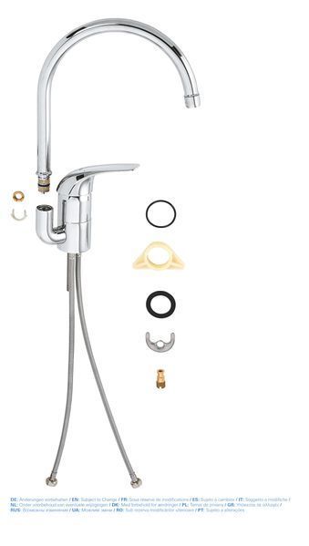 Змішувач для кухні Grohe Euroeco New (32752000) 32752000 фото