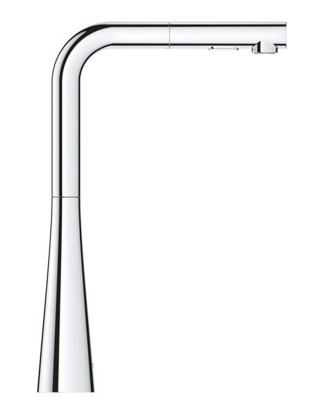 Змішувач для кухні з висувним виливом Grohe Zedra (32553002) 32553002 фото